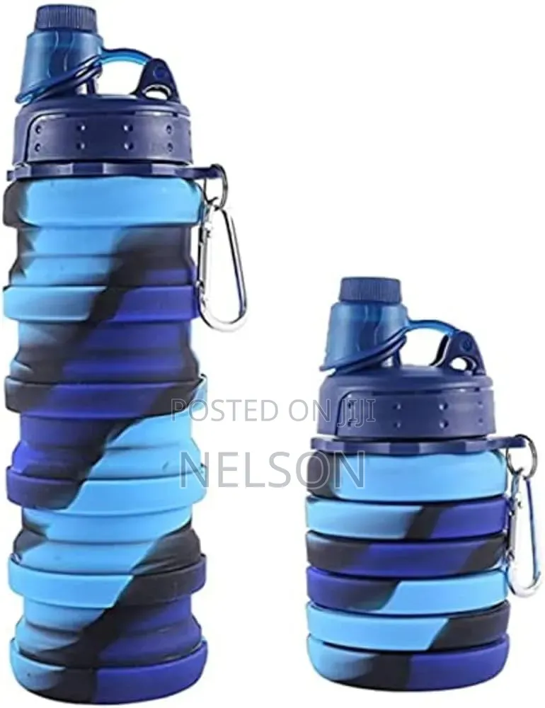 Portable Silicon Folding Water Bottle
