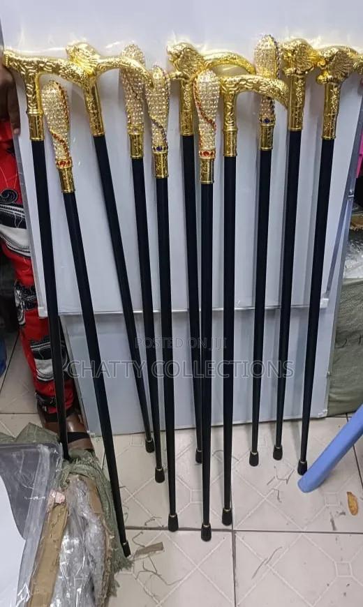 Fancy Designed Walking Sticks With Sword.