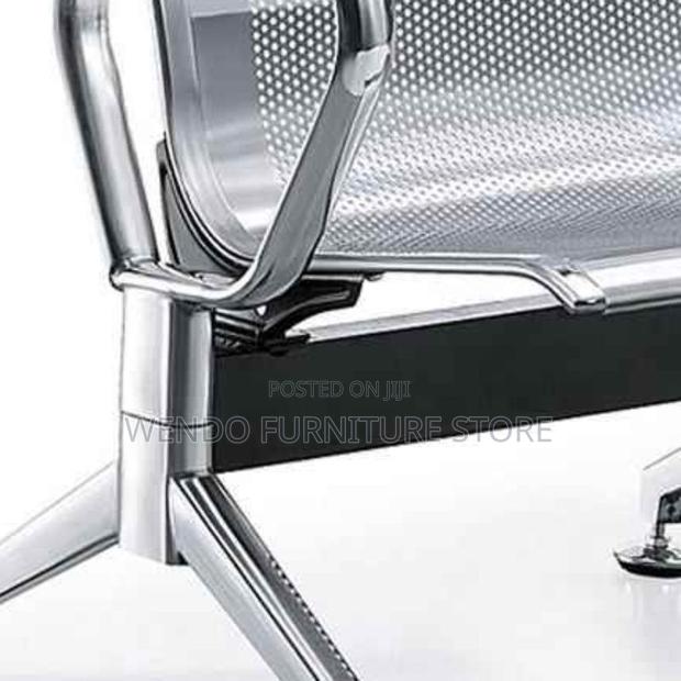 Office Benches; Two Seaters Metallic Office Reception Benches - thumbnail 7
