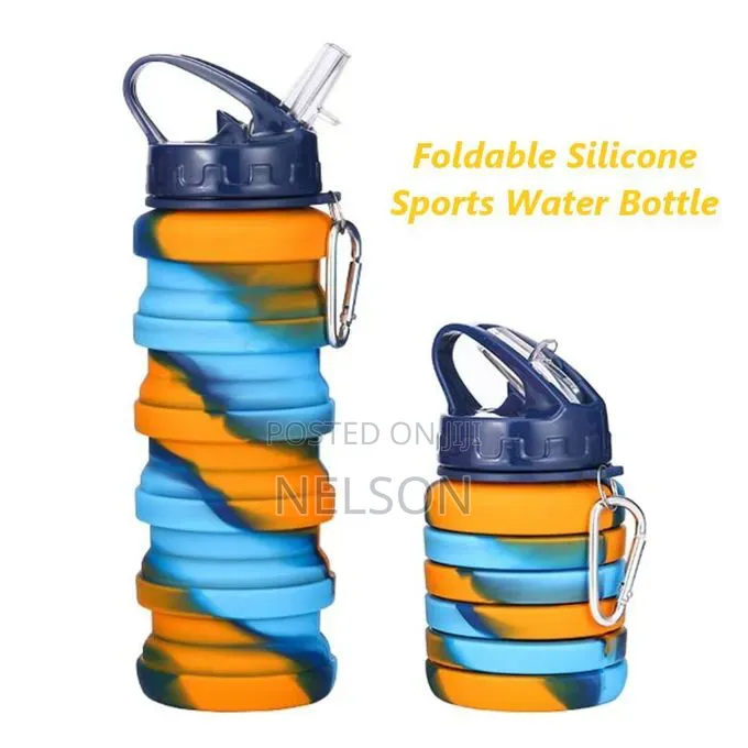 Portable Silicon Folding Water Bottle