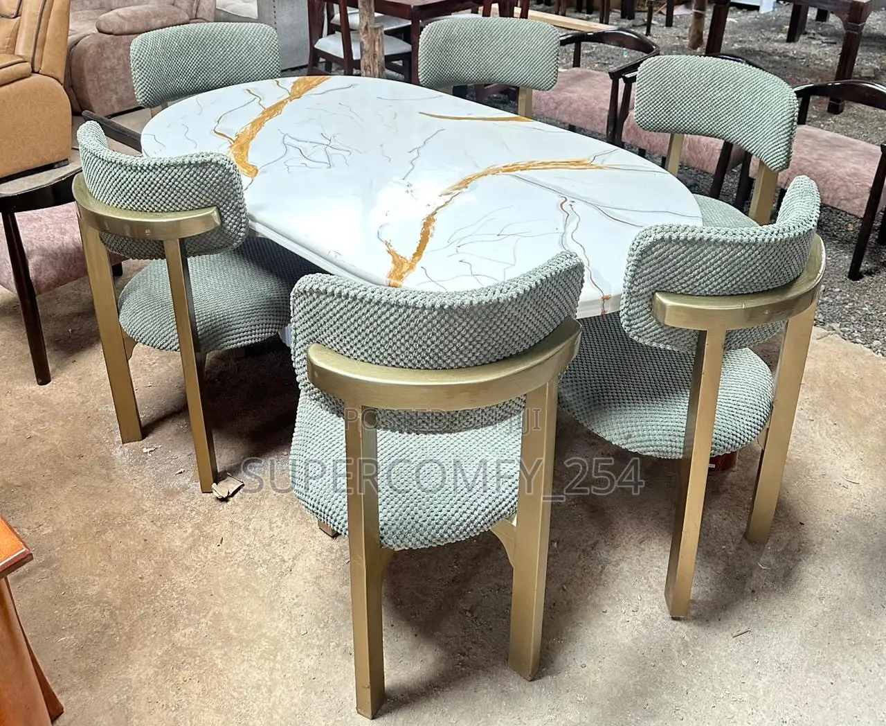 Top Marble New Generation Modern Dining Sets With