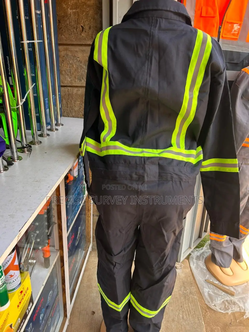 Reflective Workwear Overall For Construction Sites