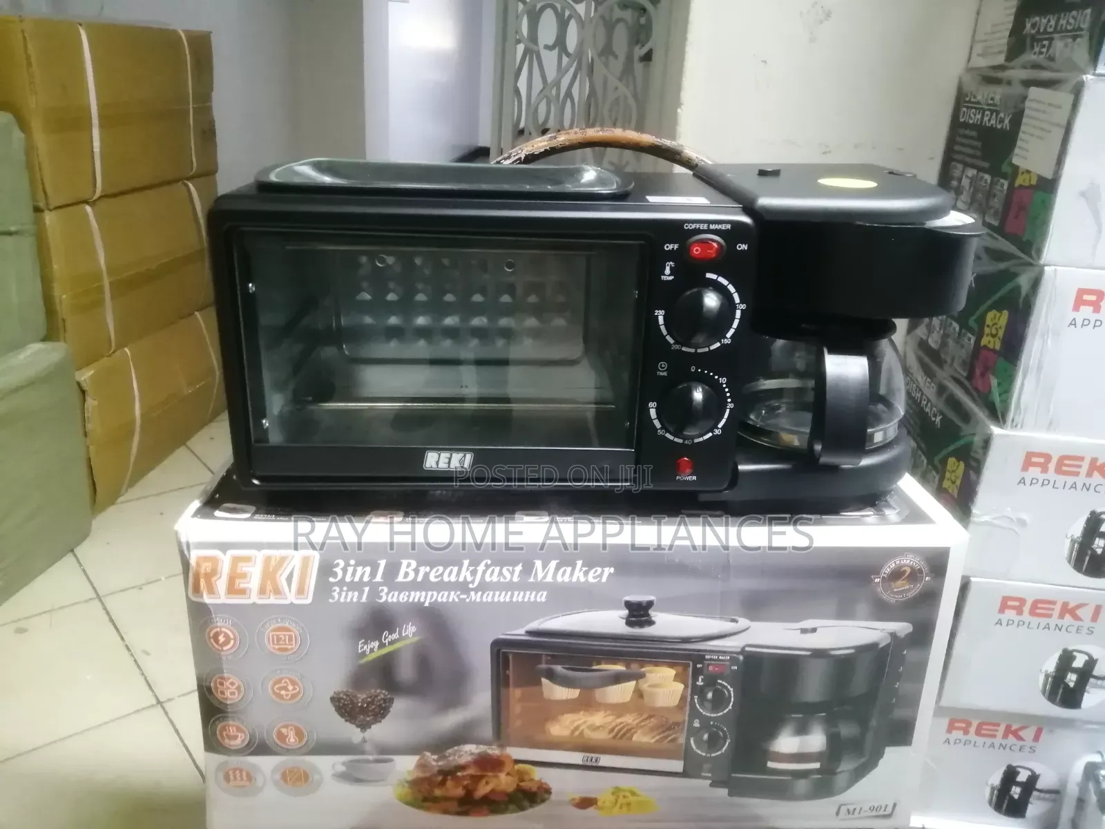 Reki Breakfast Maker 3 in 1 Machine