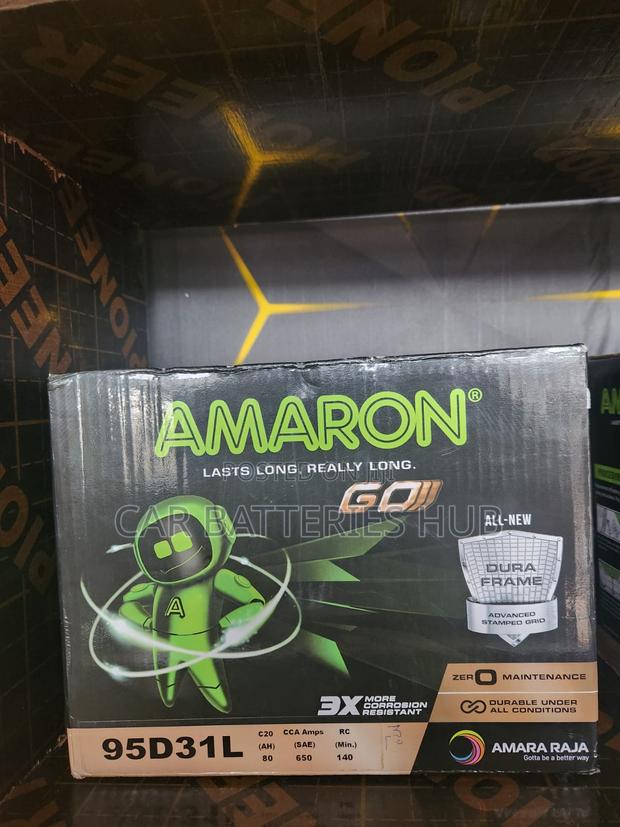 Amaron N70l - Jis · 70ah · Go 95d31l