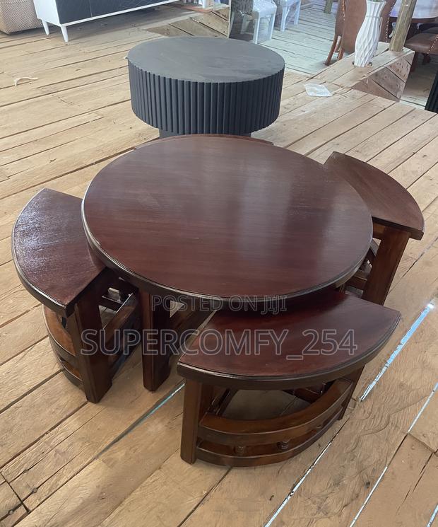 Mahogany 4 in 1 Coffee Table Set - thumbnail 7