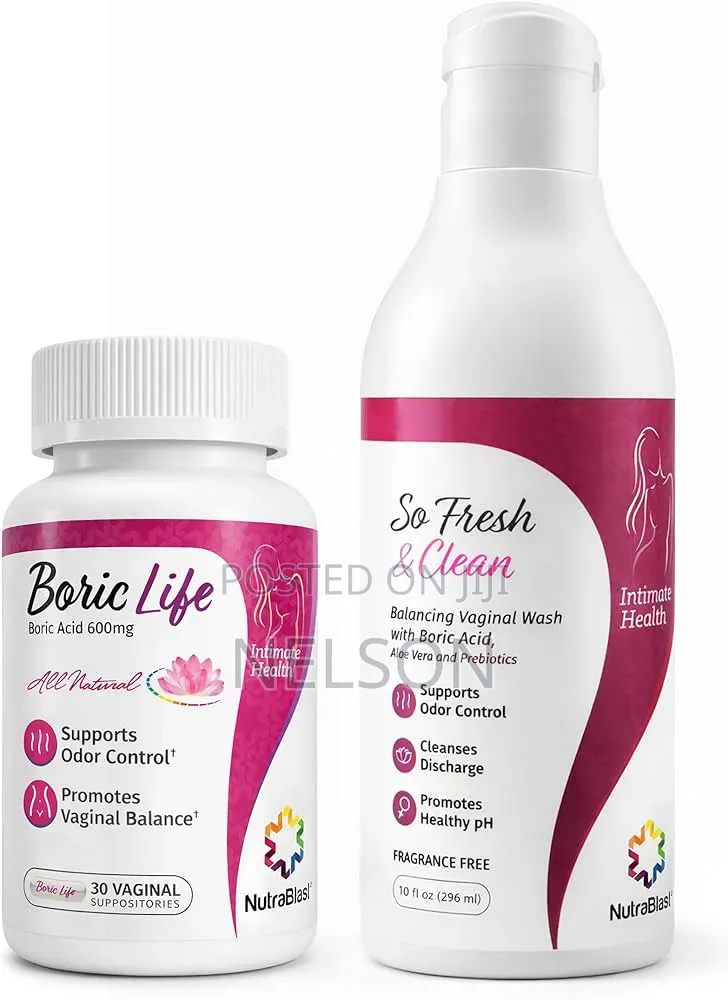 Intimate Health Boric Acid Vaginal Suppositories