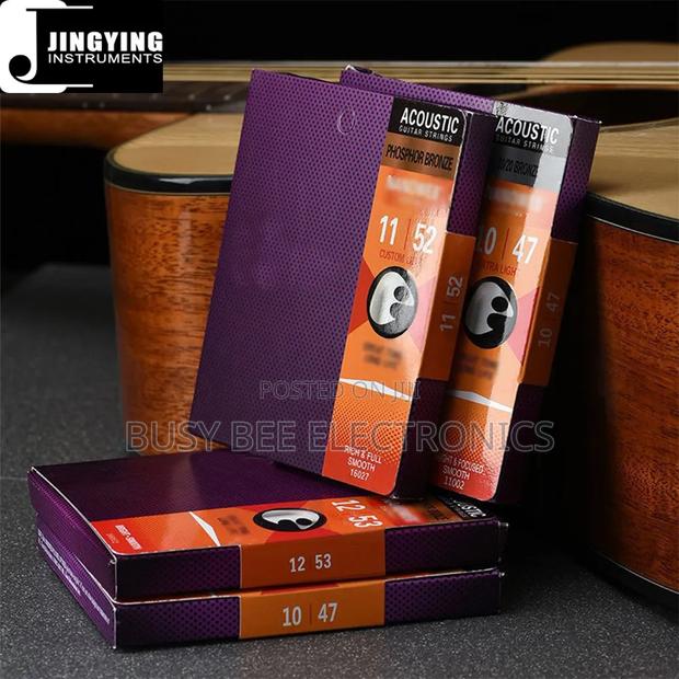 6-Strings Brass/Phosphor Bronze Acoustic Guitar Strings