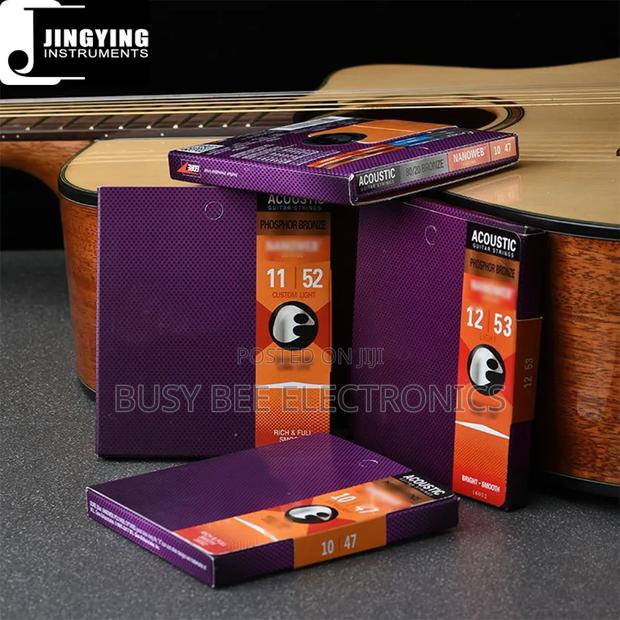 6-Strings Brass/Phosphor Bronze Acoustic Guitar Strings - thumbnail 2