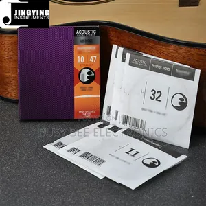 6-Strings Brass/Phosphor Bronze Acoustic Guitar Strings