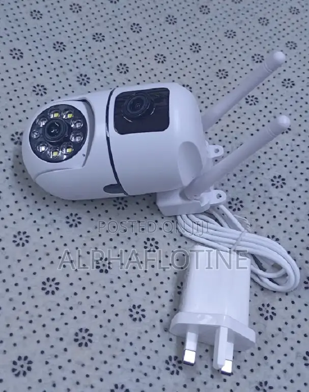 Indoor Monitoring Dual Lens V380 Pro Sq21-W-L-Hk Smart Wifi Camera