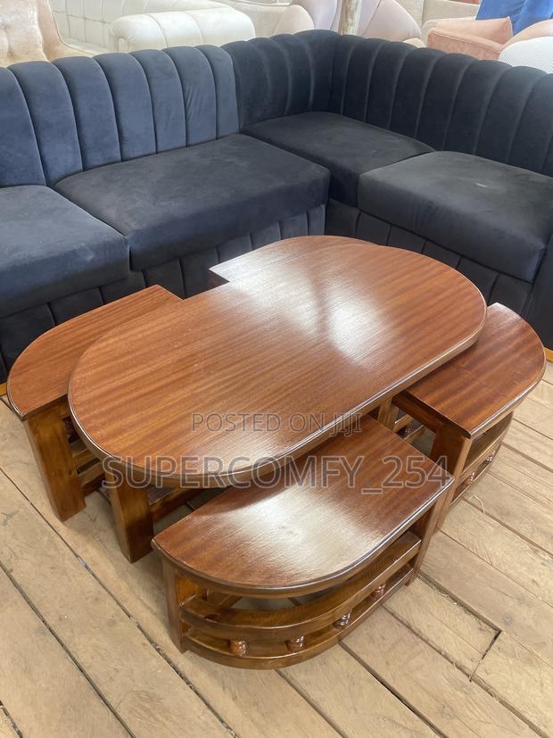 Mahogany 4 in 1 Coffee Table Set - thumbnail 9