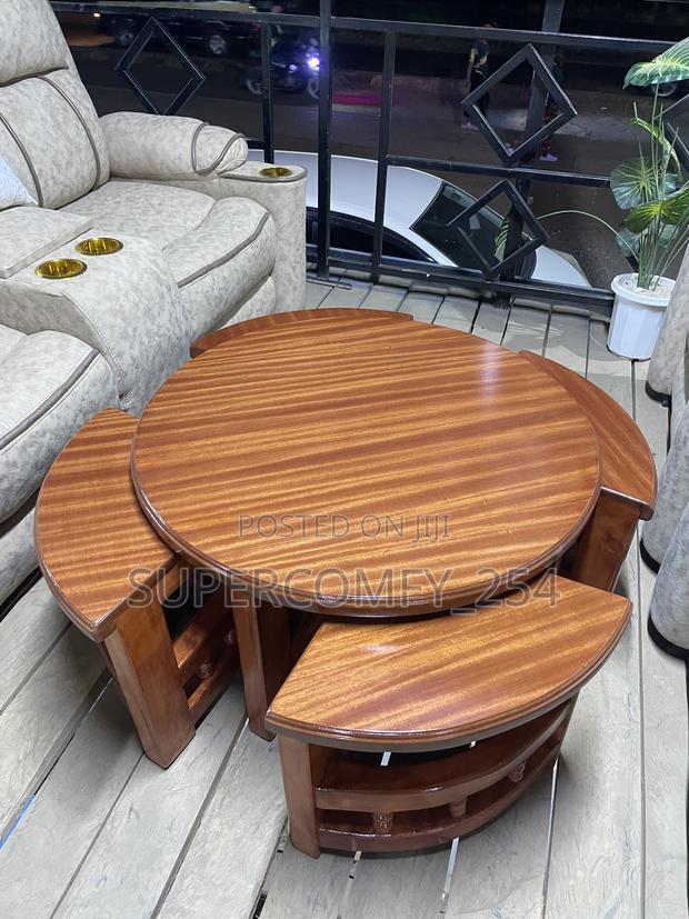 Mahogany 4 in 1 Coffee Table Set - thumbnail 12