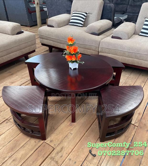 Mahogany 4 in 1 Coffee Table Set - thumbnail 18