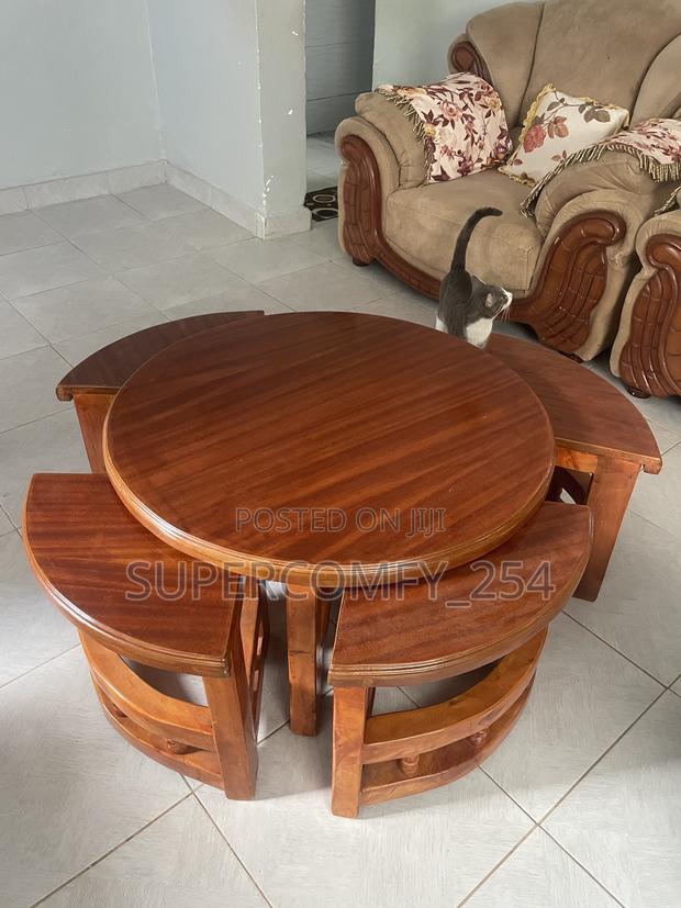 Mahogany 4 in 1 Coffee Table Set - thumbnail 16