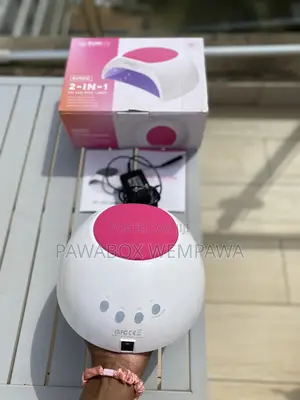 Portable Uv Nail Lamp Including Mini Power Station