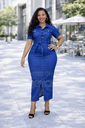 Straight Denim Dress