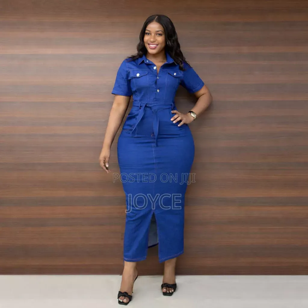 Straight Denim Dress