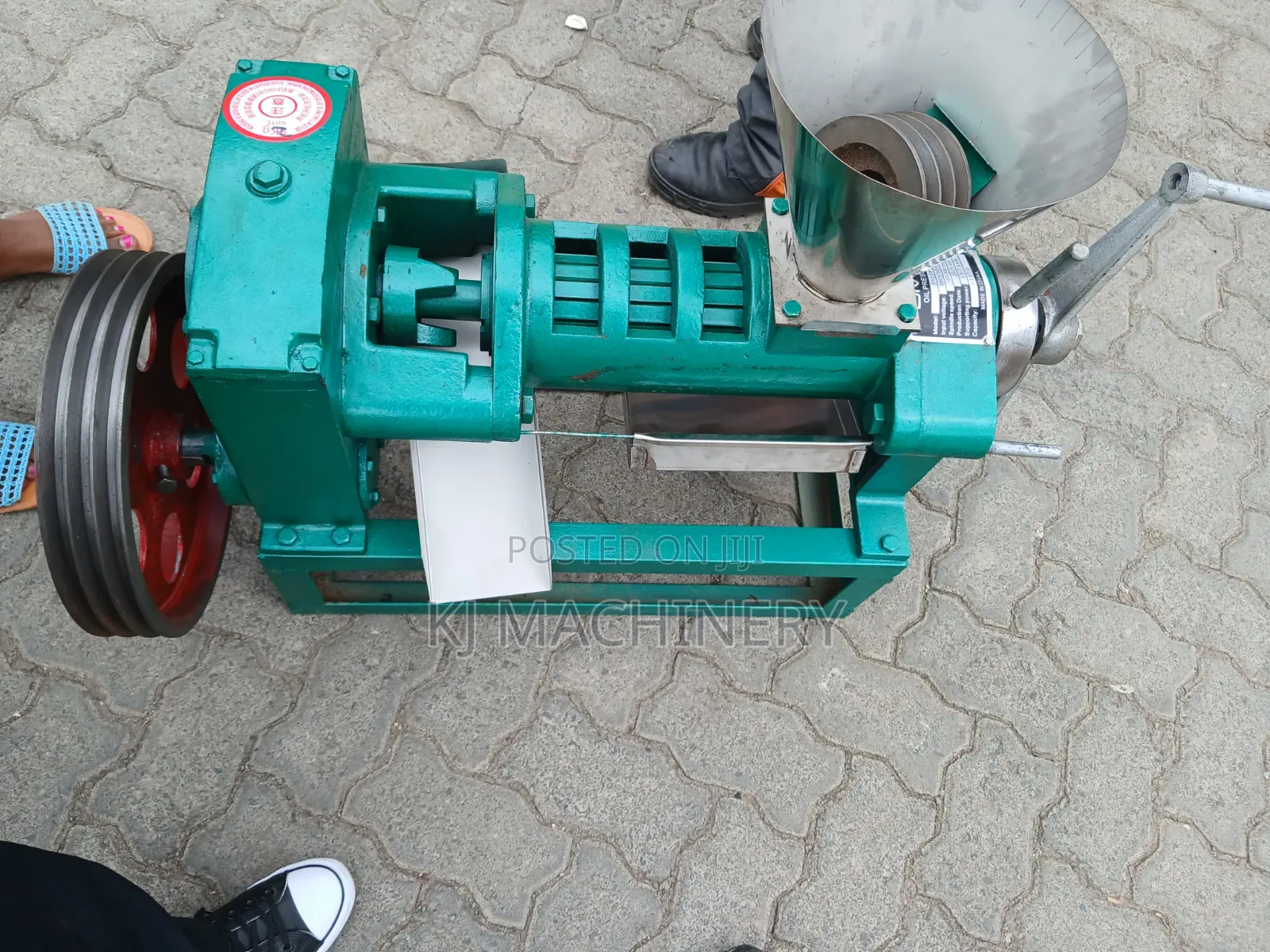 Heavy Duty Screw Cold Oil Pressing Machine 7.5hp.