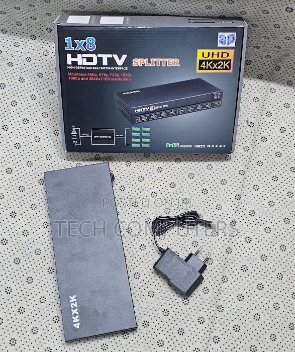 1x8 Hdmi Splitter Uhd – One Hdmi Input to 8 Displays