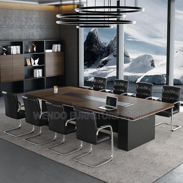 Boardroom Table; 3 Meters Modern Conference Office Meeting Table
