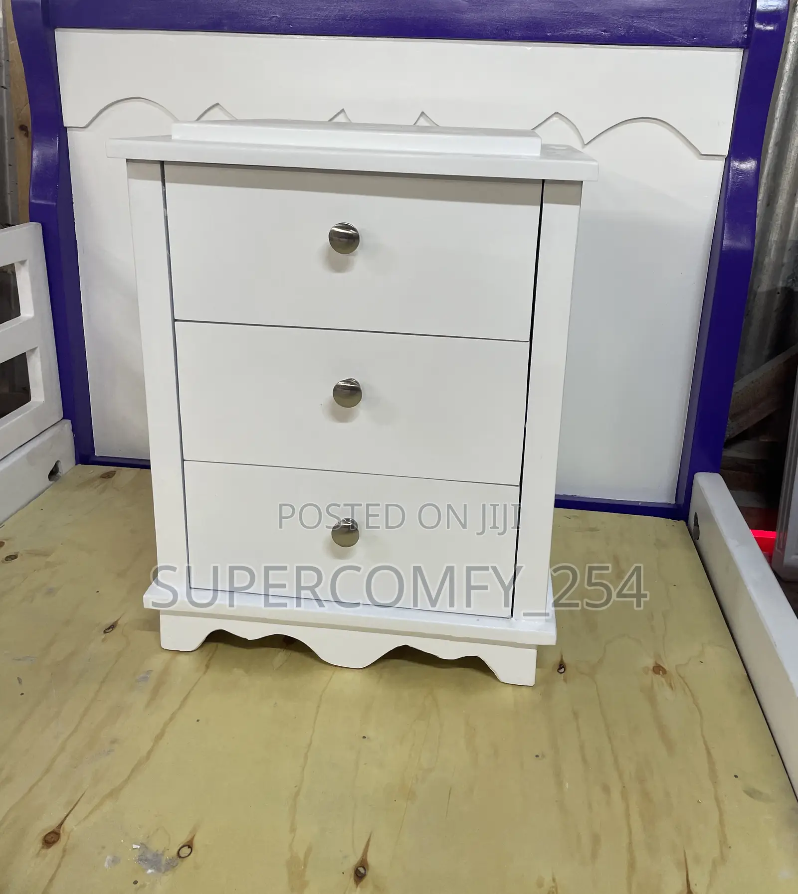 Wooden Bedside Drawers