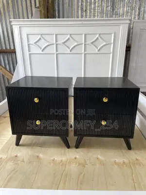Wooden Bedside Drawers