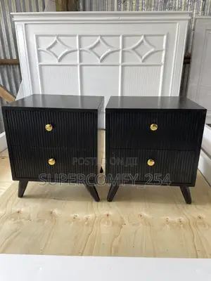 Wooden Bedside Drawers