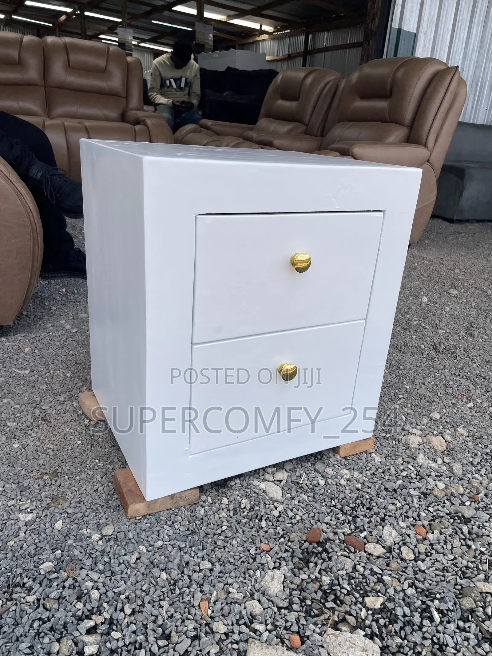 Wooden Bedside Drawers