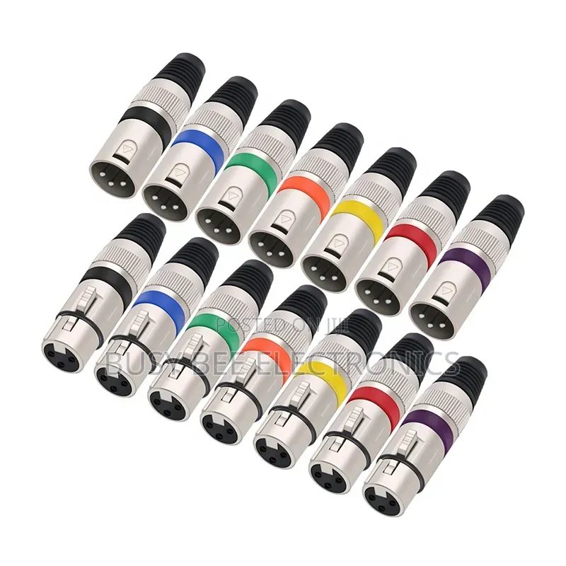 High Quality XLR Connector 3 Pins