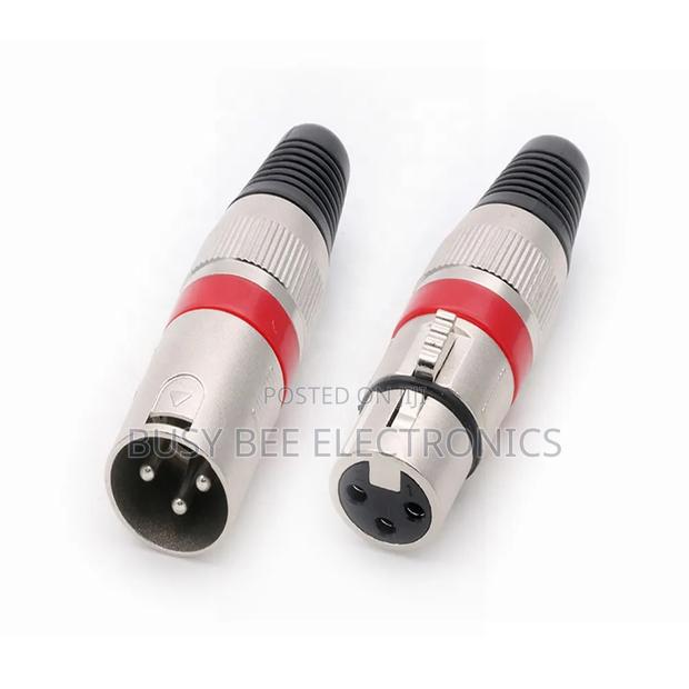 High Quality XLR Connector 3 Pins - thumbnail 4