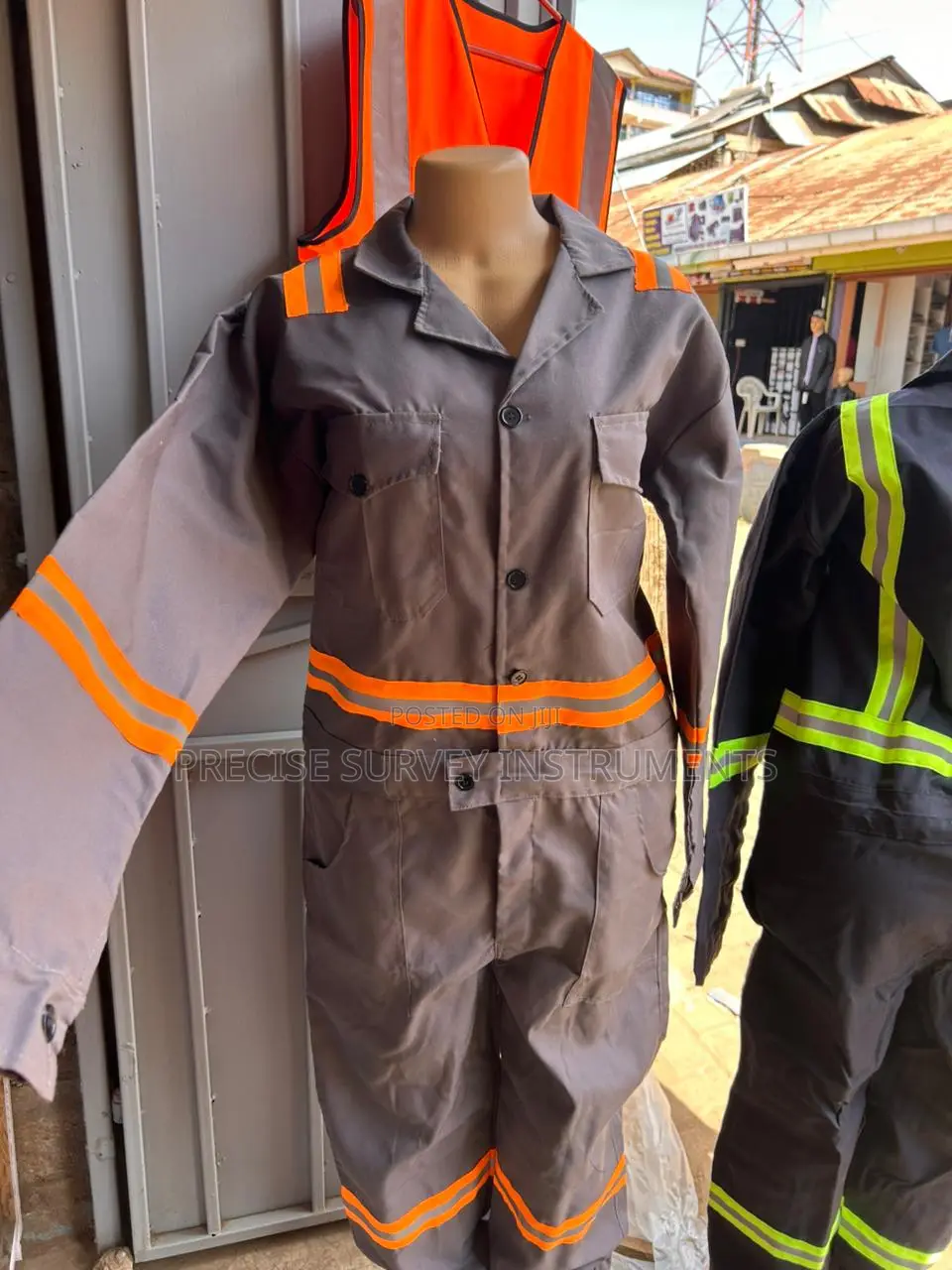 Rugged Reflective Workwear Coverall