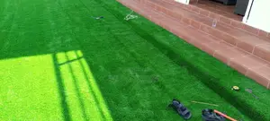 Green Artificial Lawn Flooring for Residential Landscaping