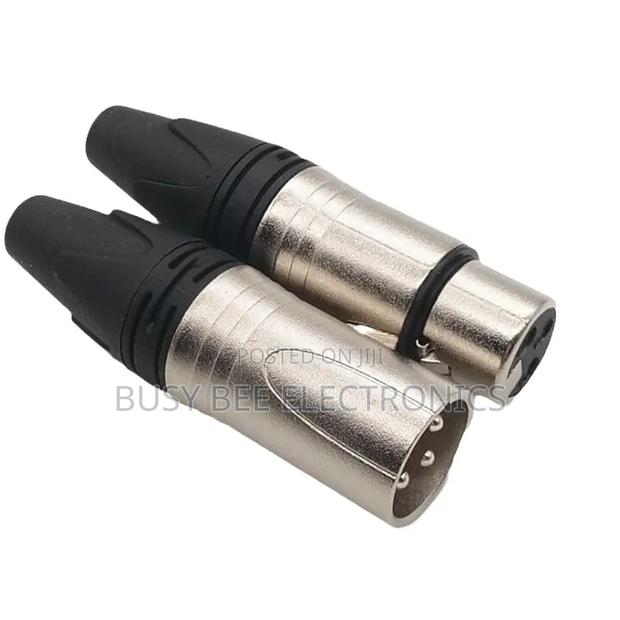 3pin Nickel Plated XLR Plug Male /