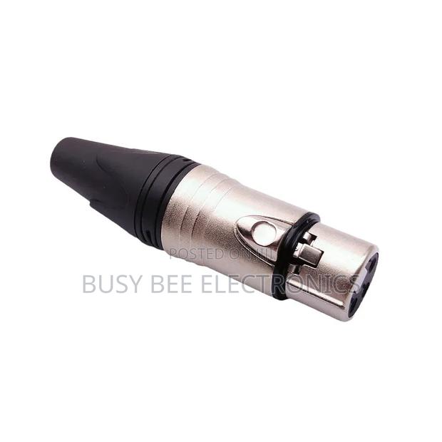 3pin Nickel Plated XLR Plug Male / - thumbnail 2