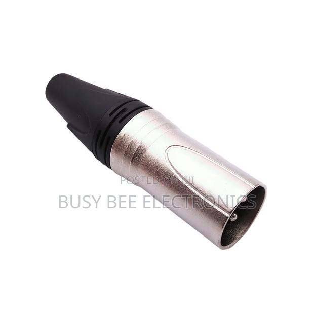 3pin Nickel Plated XLR Plug Male / - thumbnail 3