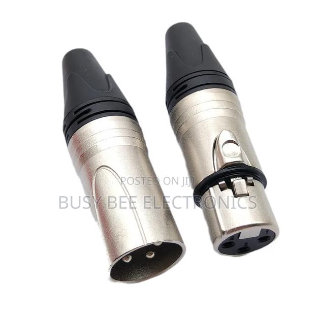 3pin Nickel Plated XLR Plug Male / - thumbnail 5
