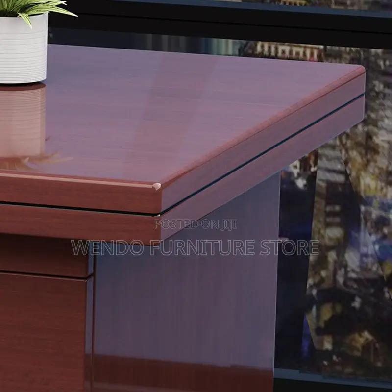 Office Desk; 1.4m Executive Strong Mahogany Home Study Desk