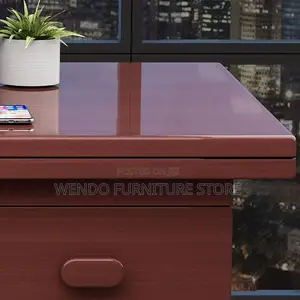 Office Desk; 1.4m Executive Strong Mahogany Home Study Desk
