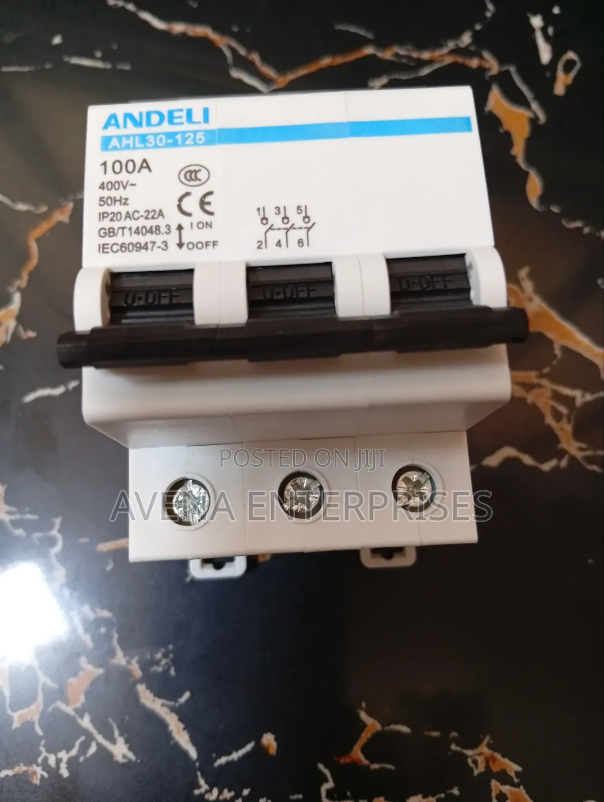 100amp Andeli Triple Pole