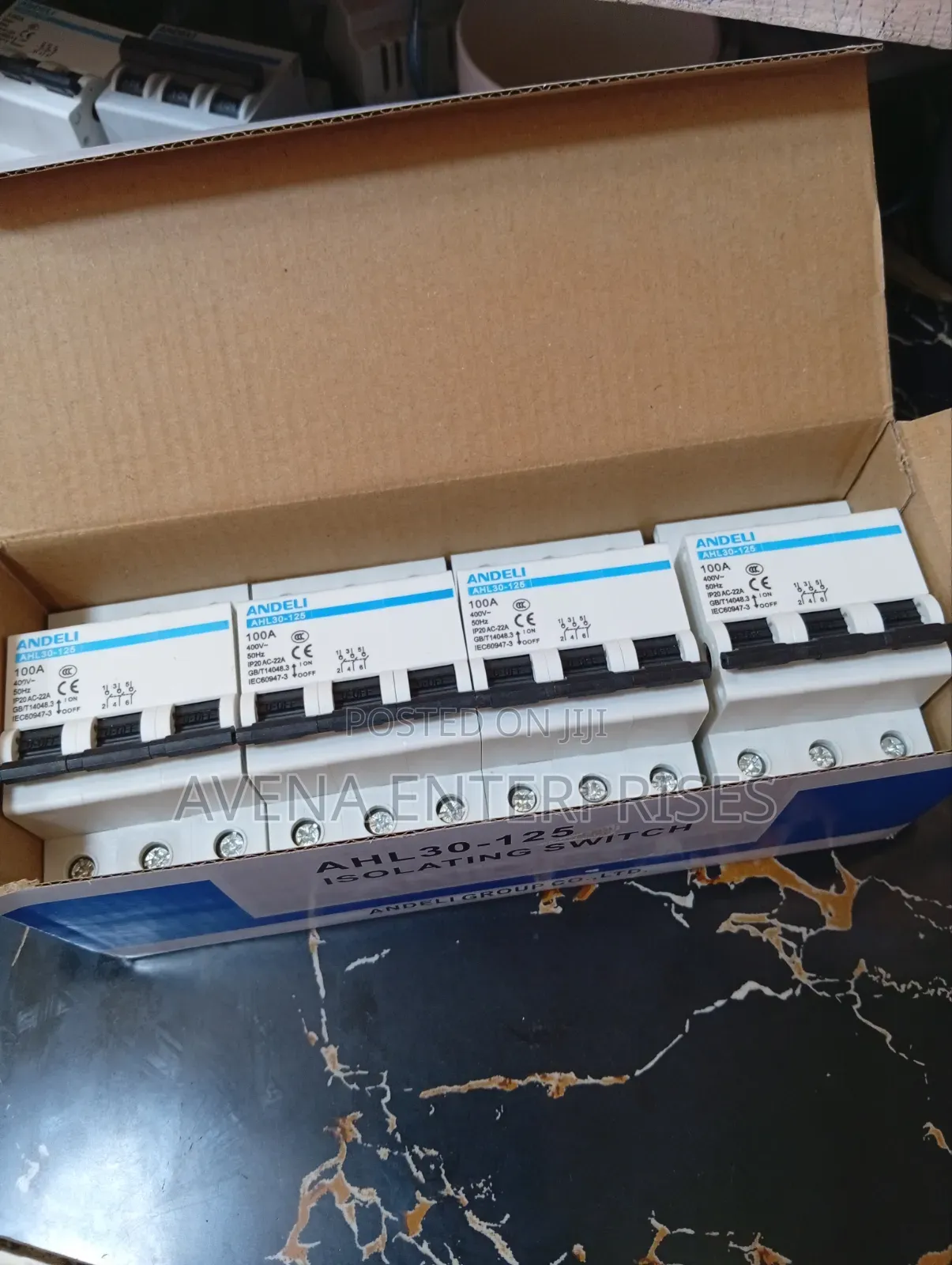 100amp Andeli Triple Pole