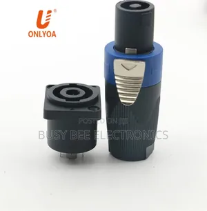 Speaker Brigtht Color Xir Nl4fx 4 Pole Speakon Plug Male Connector