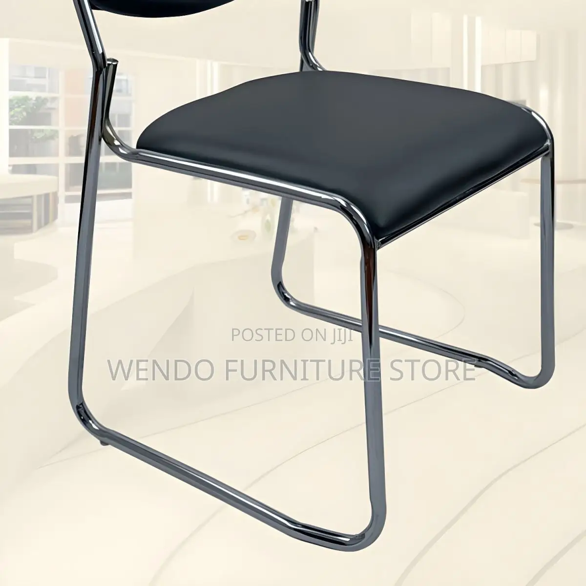 Office Chairs; Armless Catalina Leather Office Chairs