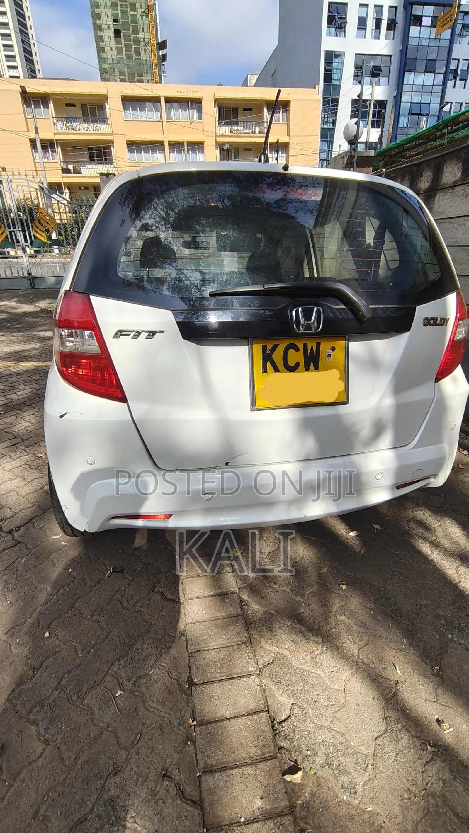 Honda Fit Automatic 2012 White