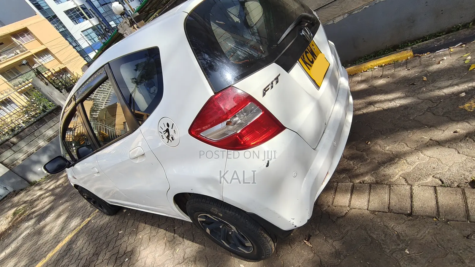 Honda Fit Automatic 2012 White