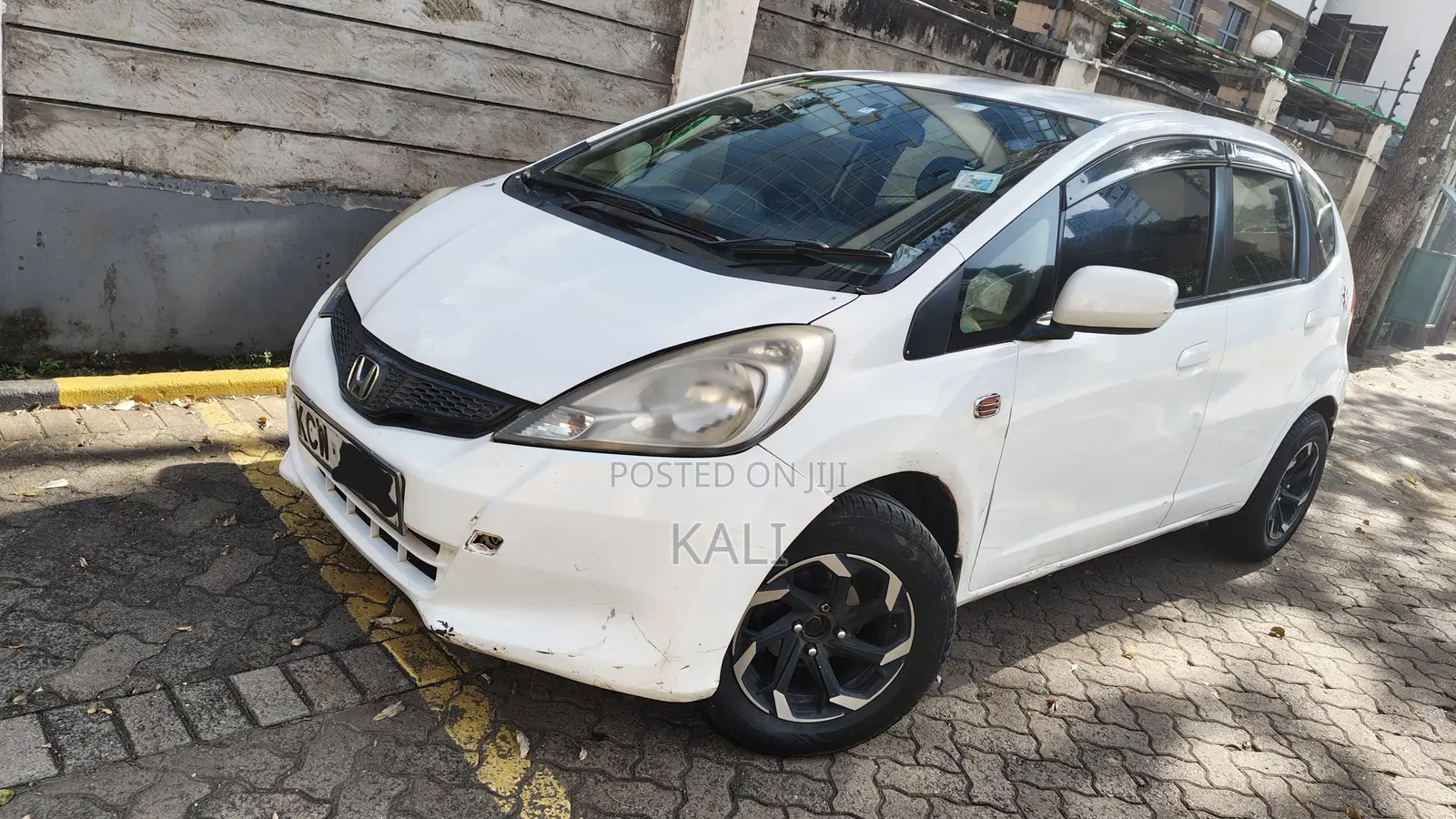 Honda Fit Automatic 2012 White