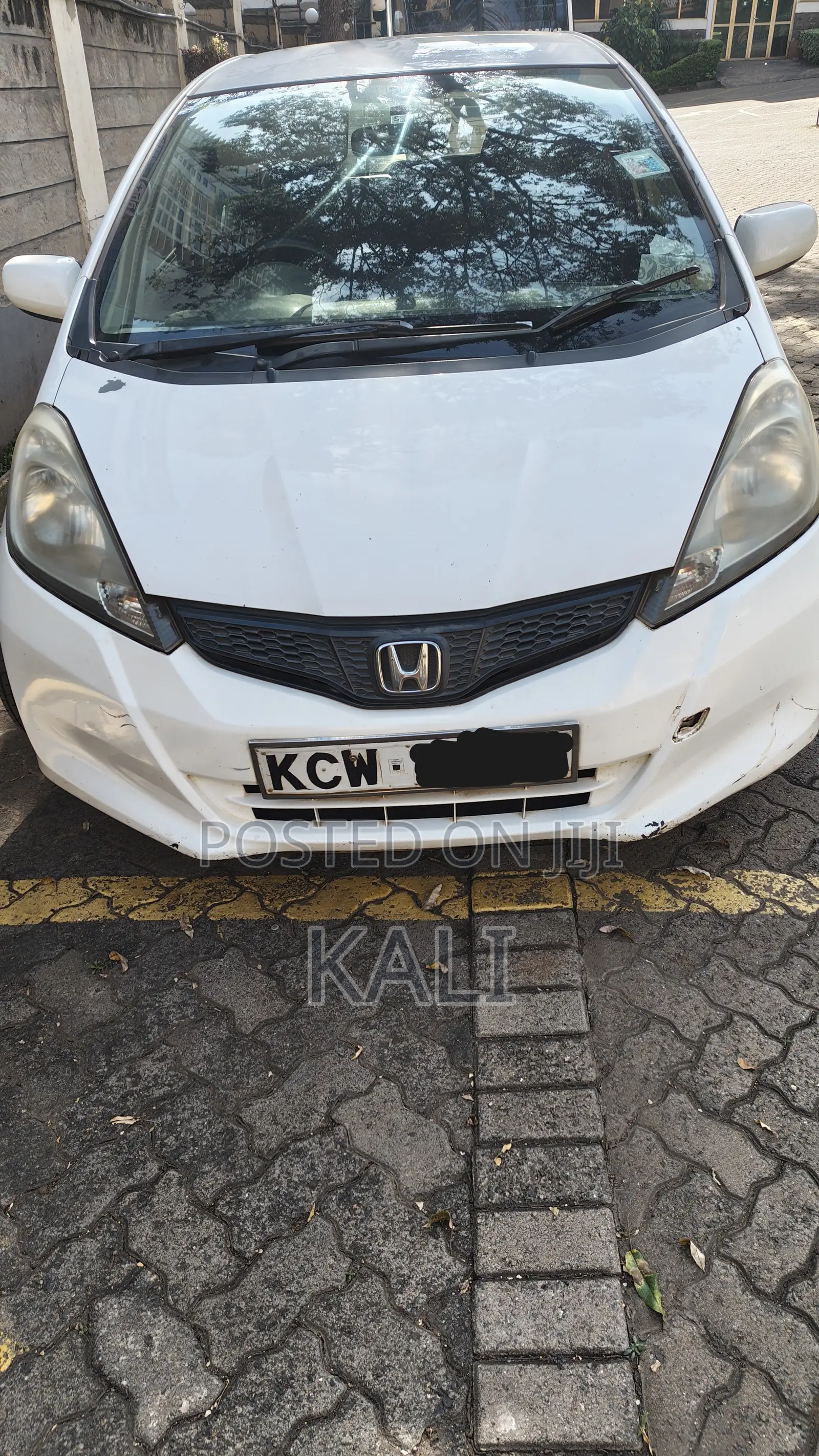 Honda Fit Automatic 2012 White