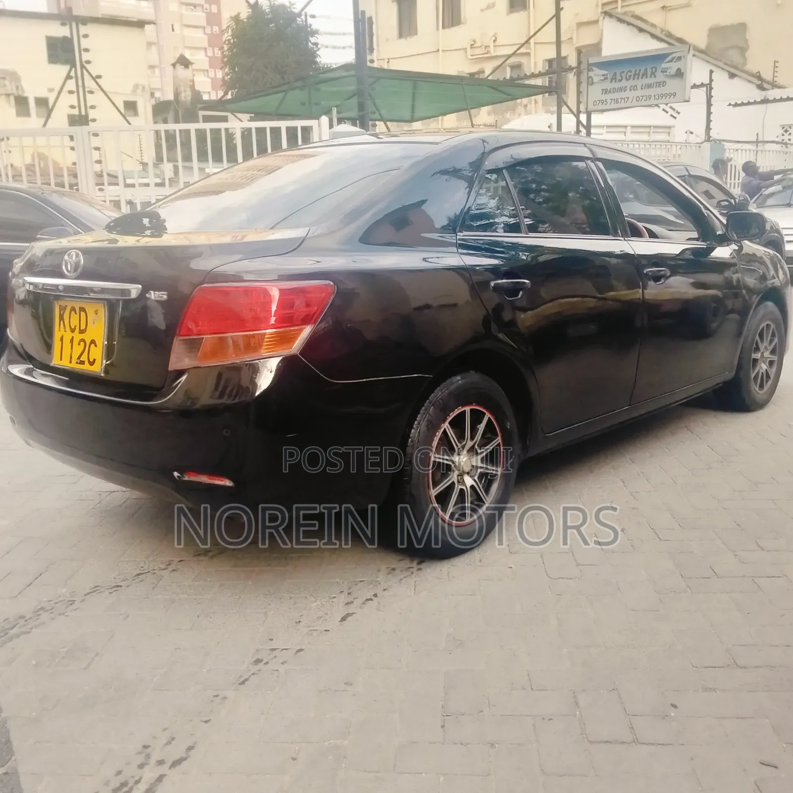 Toyota Allion 2008 Matt Black
