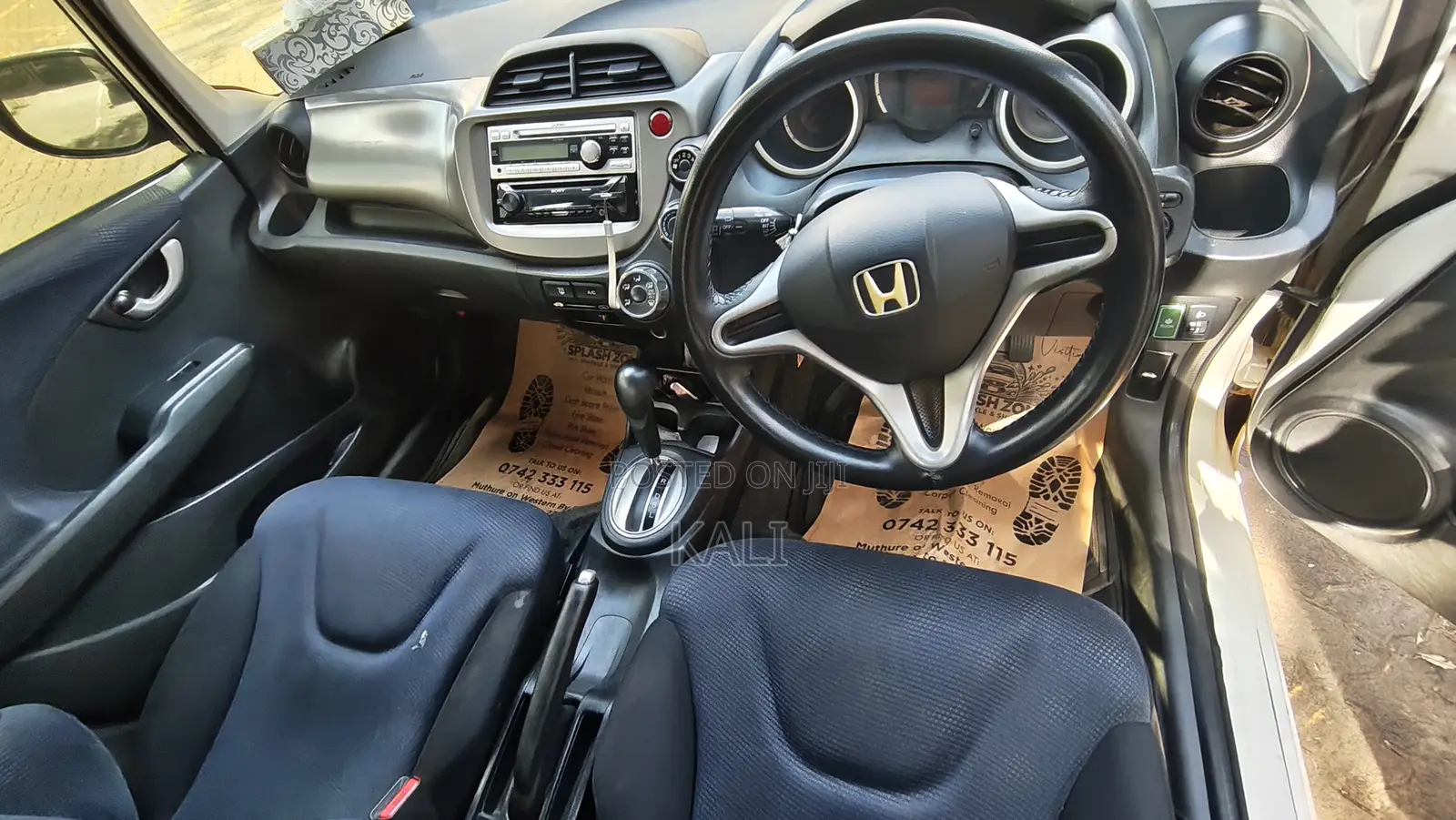 Honda Fit Automatic 2012 White
