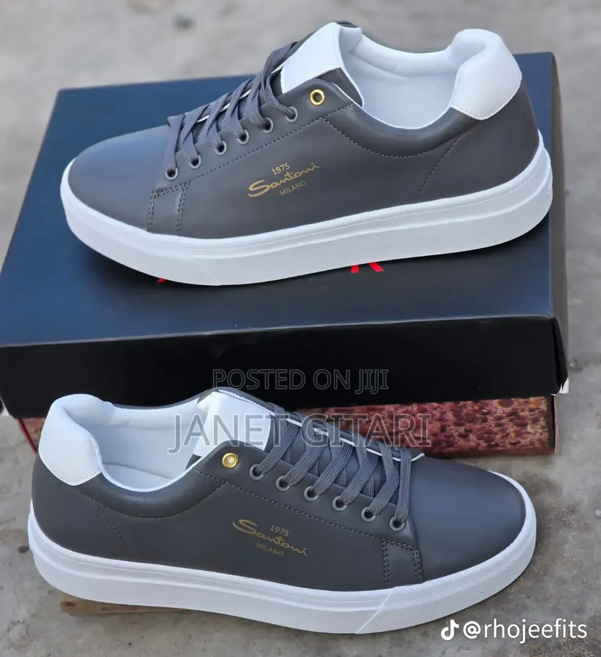Santoni Milano Premium Casual Sneakers