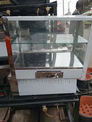 Stainless Steel Charcoal Display